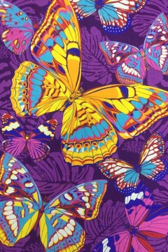 Бабочки фиолетовый