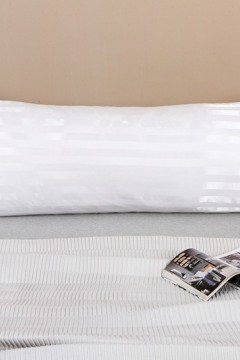 Удлиненная подушка сатин 50х150
