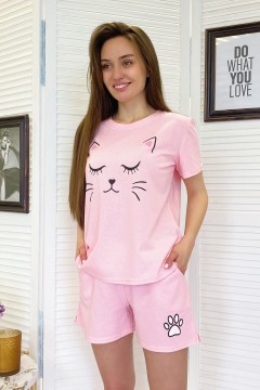 Д-Женская пижама с шортами АСП45Р