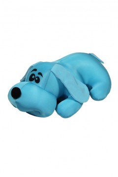 Антистрессовая игрушка &quot;Собака Джой&quot; средняя (голубой)
