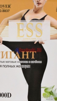 Колготки E.S.S. арт.8837, (1000 Den) ГИГАНТ, one size