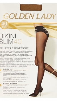 Колготки GOLDEN LADY BIKINI SLIM 40 DEN, цв. размер в ассортименте