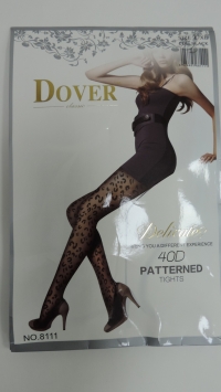 Колготки DOVER classic 40Den, арт.8111, р. S-M-L-XL, цв. в ассортименте